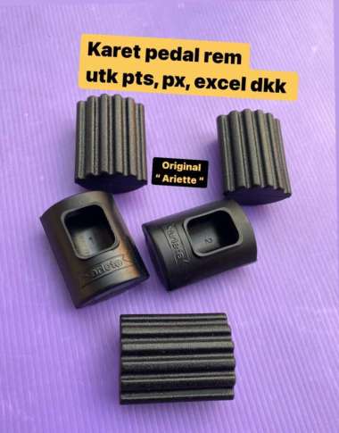 Karet pedal rem belakang Ariette italy