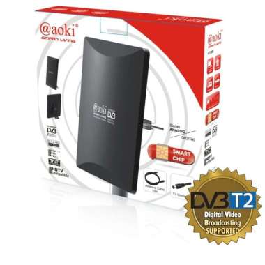 Antena Tv Digital Aoki Luar Dalam Indoor Outdoor Aoki AT 3000