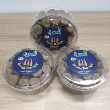 Dupa Cone Kerucut Kayu Gaharu Asli Kalimantan Bukhur Gahru Buhur Coklat