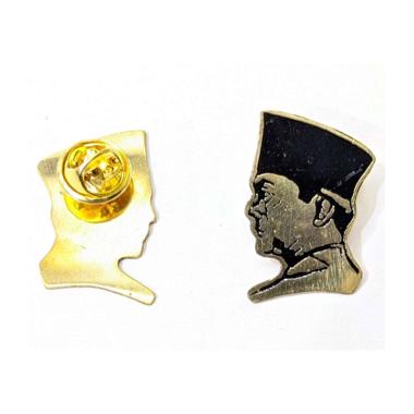 Mulyocreative Pin Enamel Soekarno Bahan Logam Kuningan / 2pcs