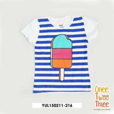 Kaos Stretch Baby Girl READY MANADO Ungu