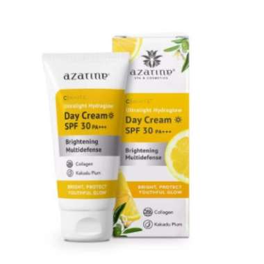 [ DAY CREAM ] AZARINE C WHITE ULTRALIGHT HYDRAGLOW DAY CREAM 25GR