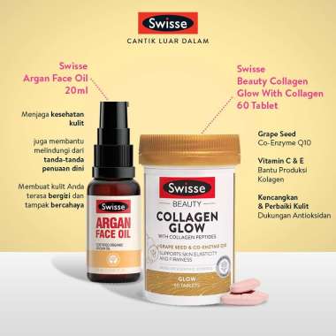 Jual Swisse Collagen Glow 60 Tablet Hair Nutrition For Men 60 Kapsul Online Oktober 2020 Blibli Com