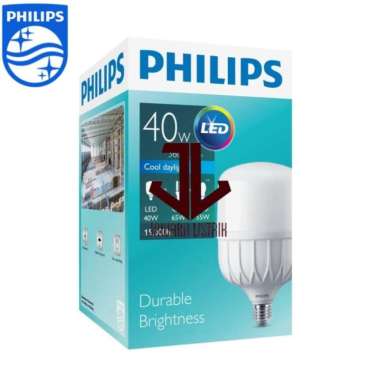 PHILIPS LAMPU LED 40W 40 WATT CAPLSULE E27