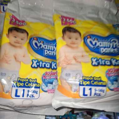 1 Renceng Mamy Poko Pants Extra Kering Size L