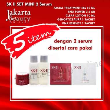 SK-II SKII SK II SK2 PAKET MINI PEMULA 2 SERUM ESSENCE Set SkinCare