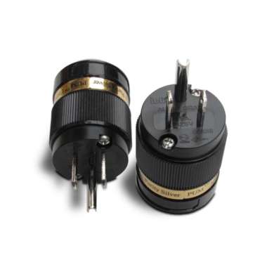 IeGO Cable Ti2000 (M) - 8075 Rhodium plated copper plug black