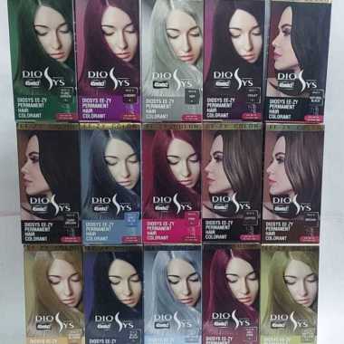CAT RAMBUT DIOSYS EE ZY 45ML / CAT RAMBUT PERMANENT DIOSYS / SEMIR RAMBUT 11 VIOLET