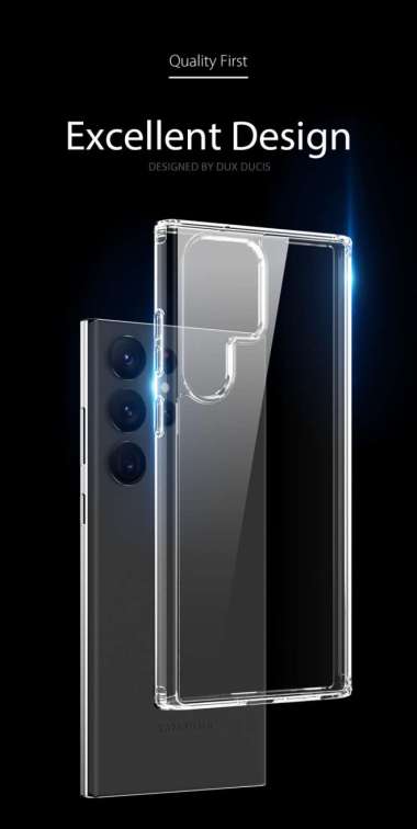 SAMSUNG S23 ULTRA S23 PLUS S23 DUCIS CLIN CLEAR CASE WLONS ORIGINAL S23 ULTRA