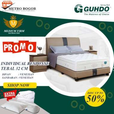 Kasur Springbed Guhdo Individual Response uk 160x200 Full set