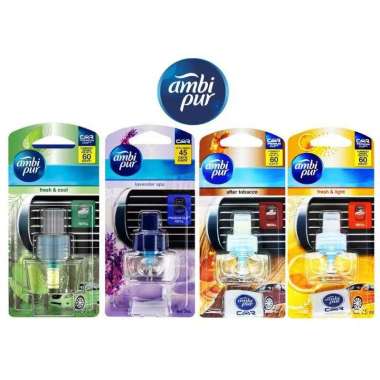 ambipur pengharum mobil 7.5ml Vanilla+alat