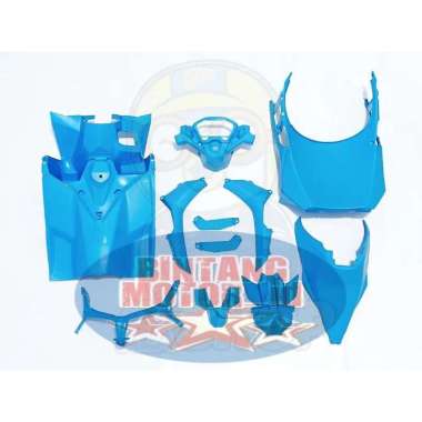 COVER BODY KASAR HONDA VARIO 125-150 LED OLD AND NEW Biru