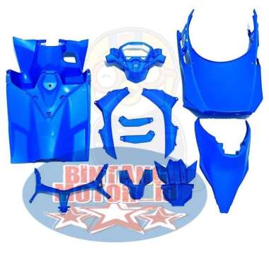 COVER BODY KASAR HONDA VARIO 125-150 LED OLD AND NEW Biru Tua
