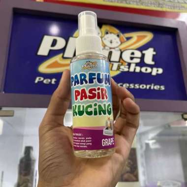 parfum pasir kucing 100ml - grape grape