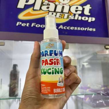 parfum pasir kucing 100ml - grape bubble gums