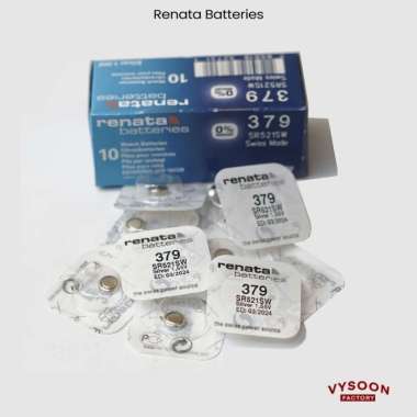 Baterai Battery Batre Renata SR521SW SR 521 SW / Renata 379 Original