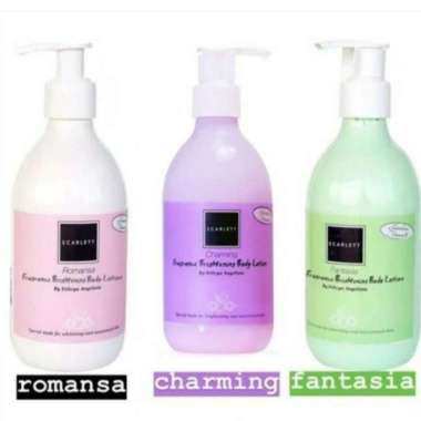 scarlett whitening body lotion