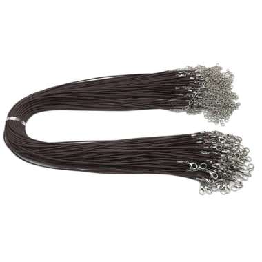 Jual Handmade PU Leather Cord Leaf 