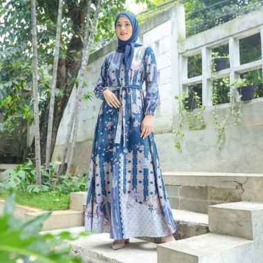 Bae Rona Dress Wanita Maxmara Lux Premium Gamis Terbaru Lengan Panjang Baju Muslim Pesta Kekinian LD