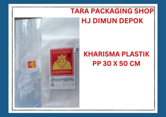 KANTONG PLASTIK BENING PP 30 X 50 CM