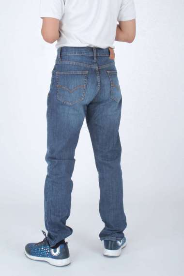 SumberRejekiJeans - VALENTINO - CELANA JEANS PANJANG PRIA MEDIUM BLUE 768 28