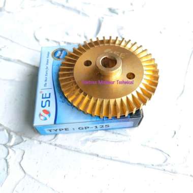 GP 125 Impeller Kipas Kuningan Pompa Air Panasonic National GP125