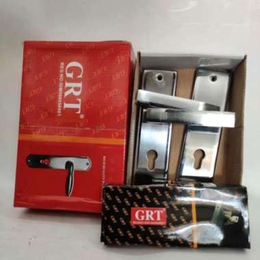 Selot Bulat Slot Kunci Pintu Set Bigen GRT Doorlock Handle