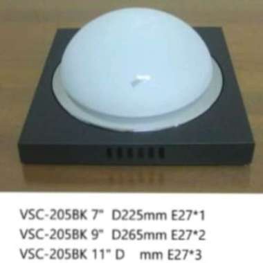 Lampu Hias Plafon Minimalis Teras Depan Balkon Ruang Tamu VSC 205BK 11"