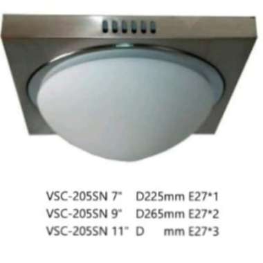 Lampu Hias Plafon Minimalis Teras Depan Balkon Ruang Tamu VSC 205SN 9"