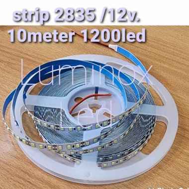 Strip Light Drop Ceiling Led 12Volt 2835 Indoor 120Led 10Meter Putih