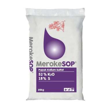 Meroke SOP 1 kg - Pupuk Kalium Sulfat Hidroponik Grade Ori Plastik