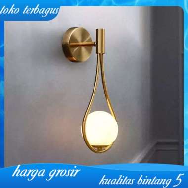 Lampu Dinding Hias Led Minimalis Bulat Lampu Ruang Tamu Kamar Tidur