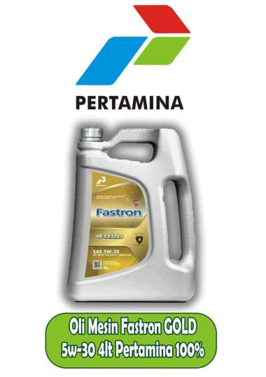 Oli Mesin Fastron 5w-30 4lt pertamina 100 Persen ORIGNAL -63206