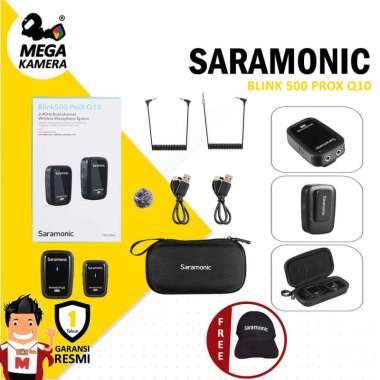 Saramonic Blink500 / Blink 500 ProX Q10 2-Channel Wireless Microphone