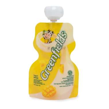 GREENFIELDS YOGURT MANGO POUCH 110GR