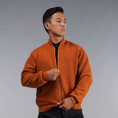 Ichto Bomber Jacket Waffle series IJK-001 Mocha L