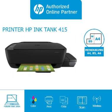 PRINTER HP INK TANK 415 PRINT SCAN COPY WIRELLES Black