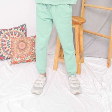 Jogger/ Celana Training Anak Perempuan Hijau/ Rodeo Junior Girl Nature Vibe L