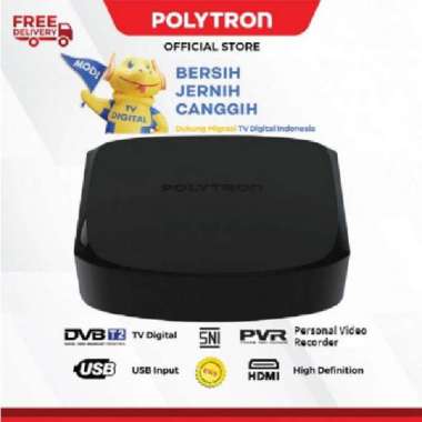 Polytron Set Top Box Digital DVB - T2 PDV 700T2-Original