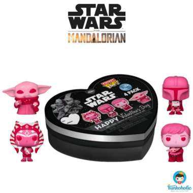 Funko Pocket POP! Star Wars Mandalorian Valentine Day Heart-Shaped Box