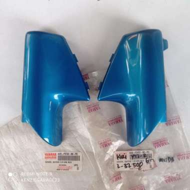 Tutup Cover Shock Slebor Depan F1ZR FIZR Biru Muda BC3 Original