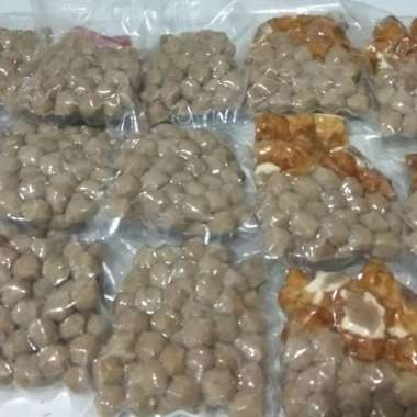 Baso kecil / bakso mini / pentol daging 100% halal frozen pentol