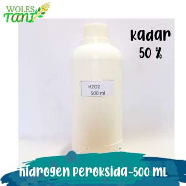 Hidrogen Peroksida H2O2 50% 500 ml Multicolor