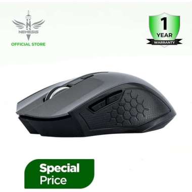 NYK X5 Scorpio 6 Button Wireless Gaming Mouse hitam