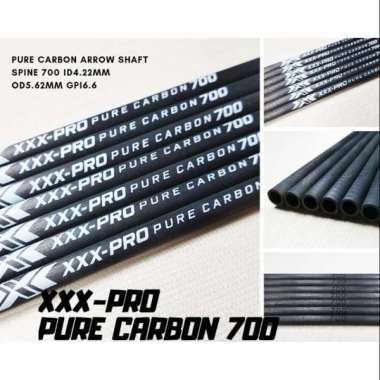 XXX-PRO PURE CARBON 700 Arrow Shaft Spine 700 - Shaft OD5.62mm