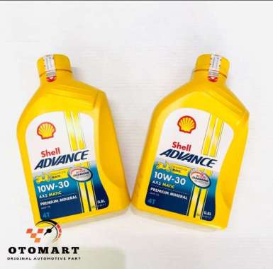 SHELL ADVANCE MATIC AX5 SAE 10W-30 100% ORIGINAL