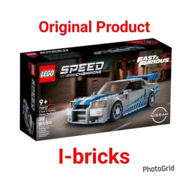 LEGO Speed Champions 76917 2 Fast 2 Furious Nissan Skyline GT-R (R-34)