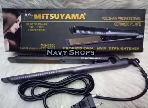 catok penglurus rambut - catokan ceramic - catok mitsuyama MS5206