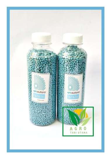 Pupuk NPK Mutiara kemasan botol