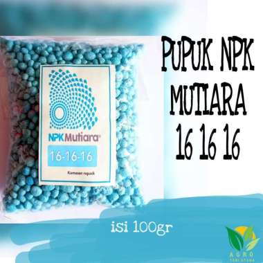 [100gr] Pupuk NPK Mutiara 16 16 16 Biru [100gr] Pupuk NPK Mutiara 16 1